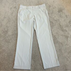Nike golf women's light cream beige pants tour performance dri-fit Sz 12 NWOT